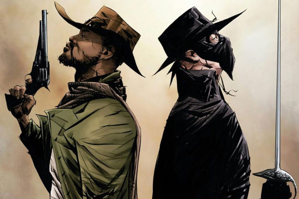 Django et Zorro, le Comics de Tarantino // Source : Dynamite Entertainment Django et Zorro, le Comics de Tarantino // Source : Dynamite Entertainment