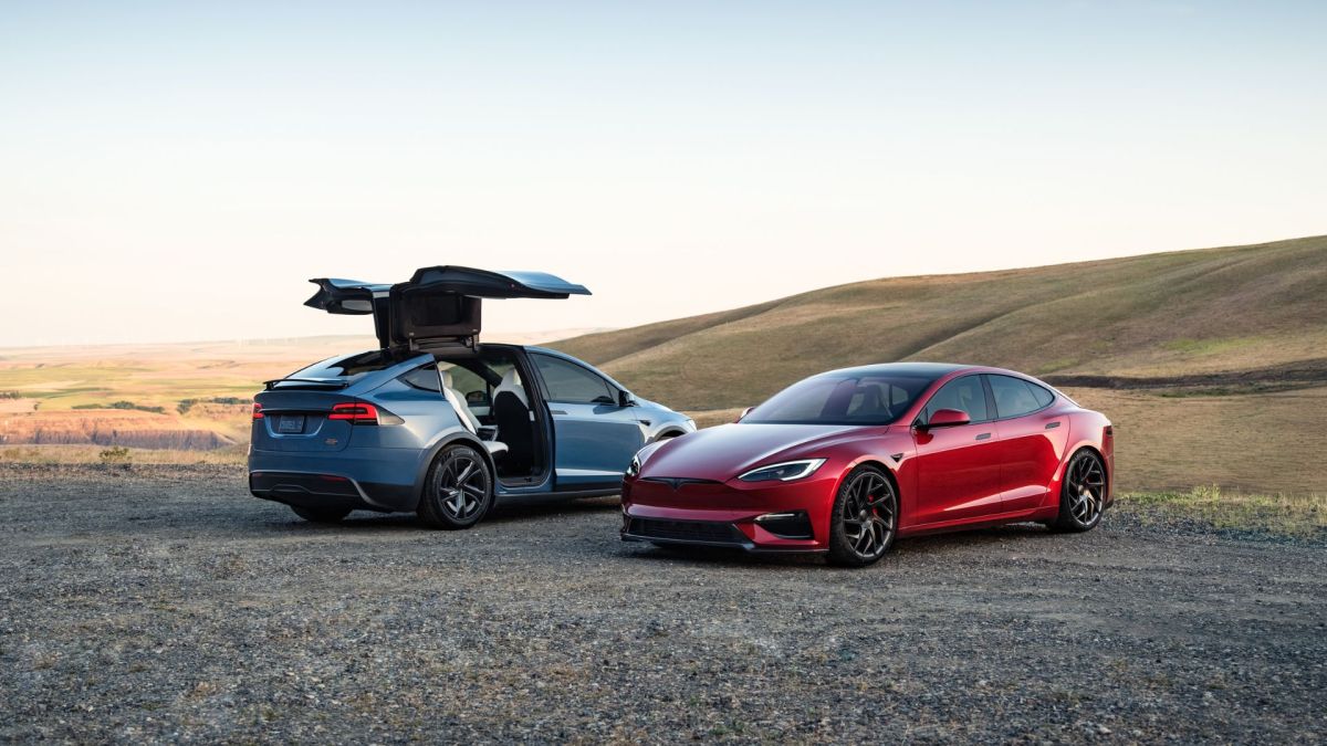 Les Tesla Model S et Model X restylées. // Source : Tesla