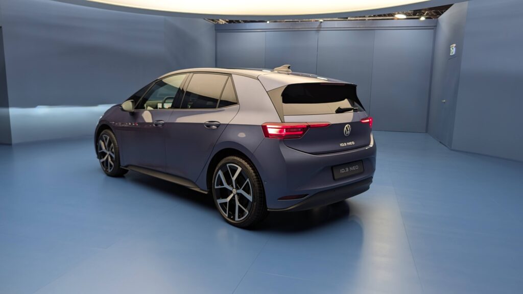 Volkswagen ID.3 Neo // Source : Raphaelle Baut pour Numerama Volkswagen ID.3 Neo // Source : Raphaelle Baut pour Numerama