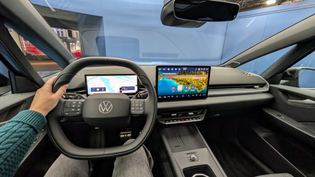 Volkswagen ID.3 Neo // Source : Raphaelle Baut pour Numerama Volkswagen ID.3 Neo // Source : Raphaelle Baut pour Numerama