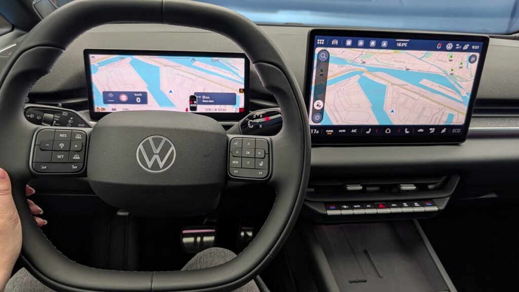 Volkswagen ID.3 Neo // Source : Raphaelle Baut pour Numerama Volkswagen ID.3 Neo // Source : Raphaelle Baut pour Numerama