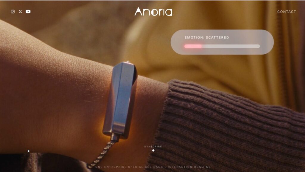 Le bracelet Anoria. // Source : Anoria Le bracelet Anoria. // Source : Anoria