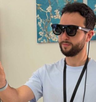 Project Aura Google XReal Google I/O // Source : Numerama Project Aura Google XReal Google I/O // Source : Numerama