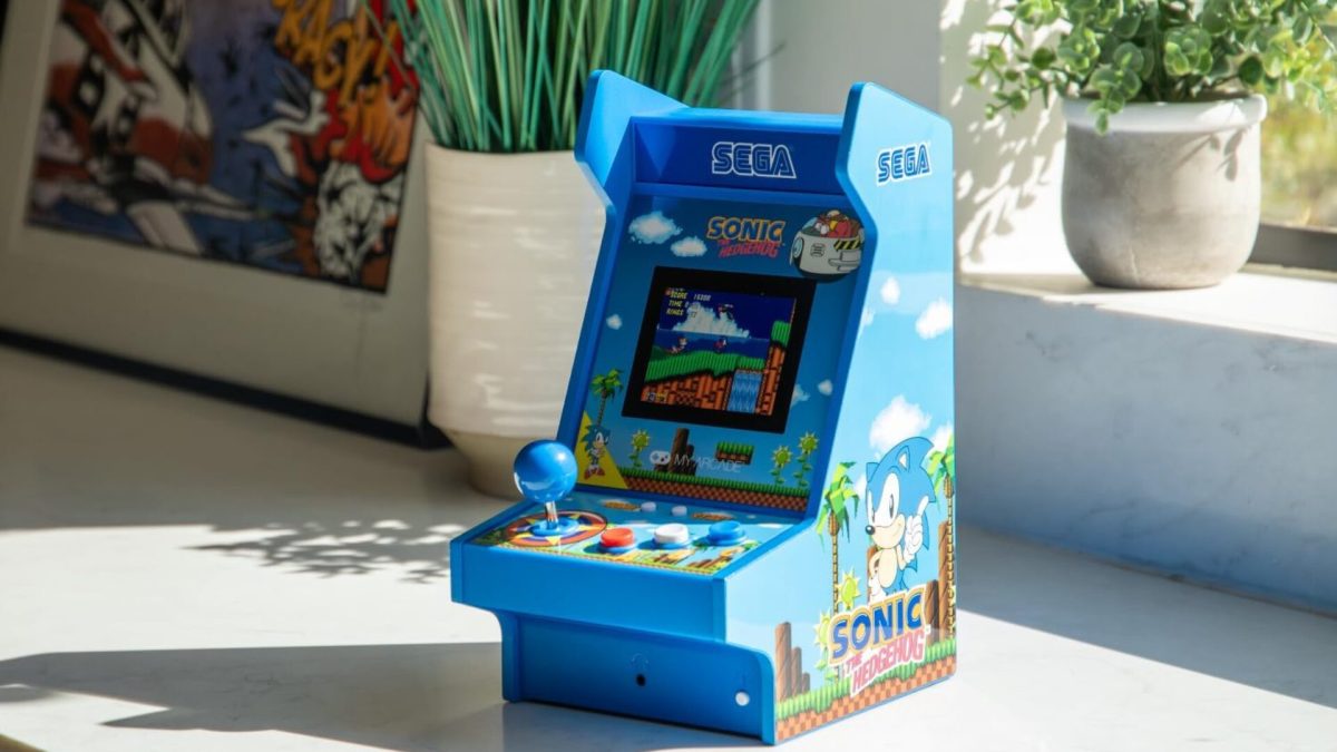 borne arcade sonic mighty player // Source : Mighty Player