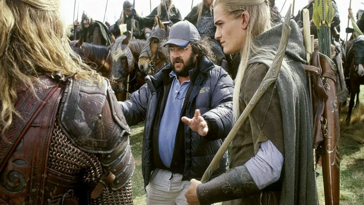 Peter Jackson sur le tournage du Seigneur des Anneax // Source : New Line Cinema Peter Jackson sur le tournage du Seigneur des Anneax // Source : New Line Cinema