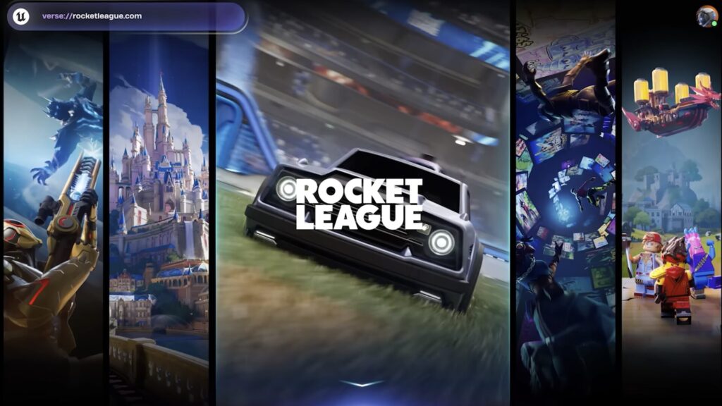 Rocket League x Unreal Engine 6 // Source : Epic Games Rocket League x Unreal Engine 6 // Source : Epic Games