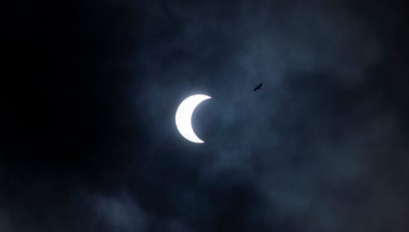 Éclipse solaire. // Source : Envato