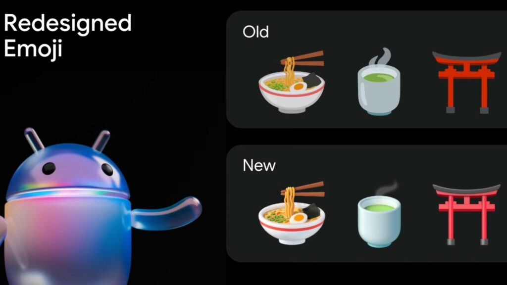 Les émojis d’Android vont changer de design : Google annonce de gros changements // Source : Google Les émojis d’Android vont changer de design : Google annonce de gros changements // Source : Google