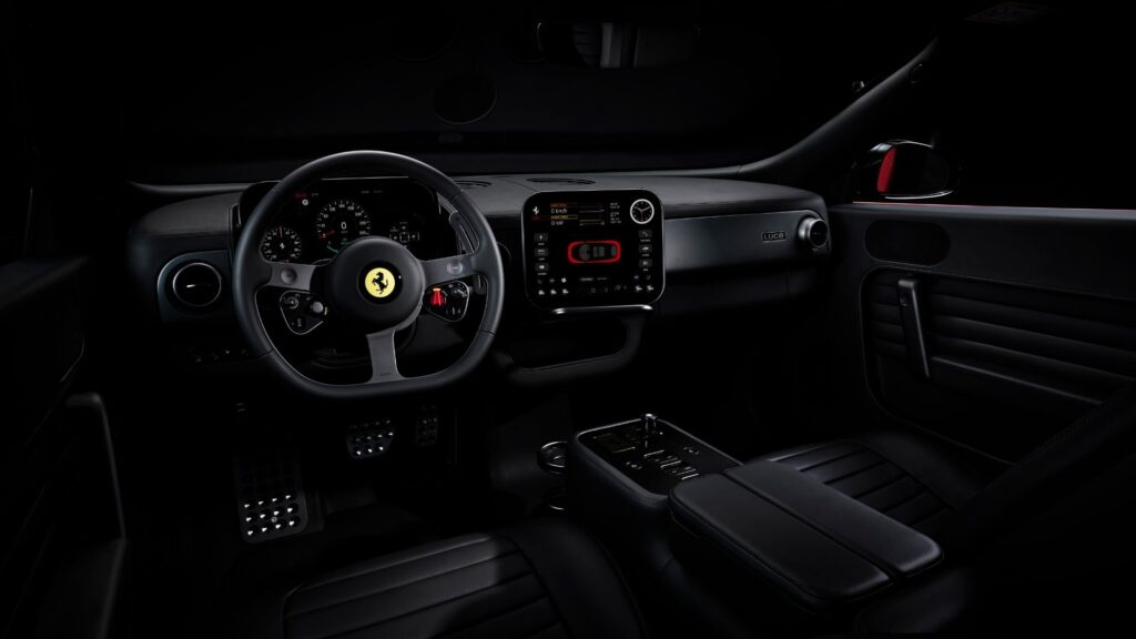 L'intérieur de la Ferrari Luce. // Source : Ferrari L'intérieur de la Ferrari Luce. // Source : Ferrari