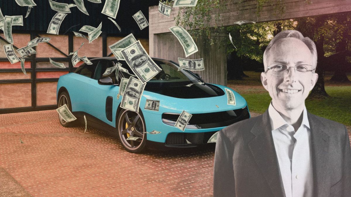 Le patron de Ferrari a déjà récolté des commandes pour la Ferrari Luce. // Source : Montage Robin San Vicente pour Numerama Le patron de Ferrari a déjà récolté des commandes pour la Ferrari Luce. // Source : Montage Robin San Vicente pour Numerama