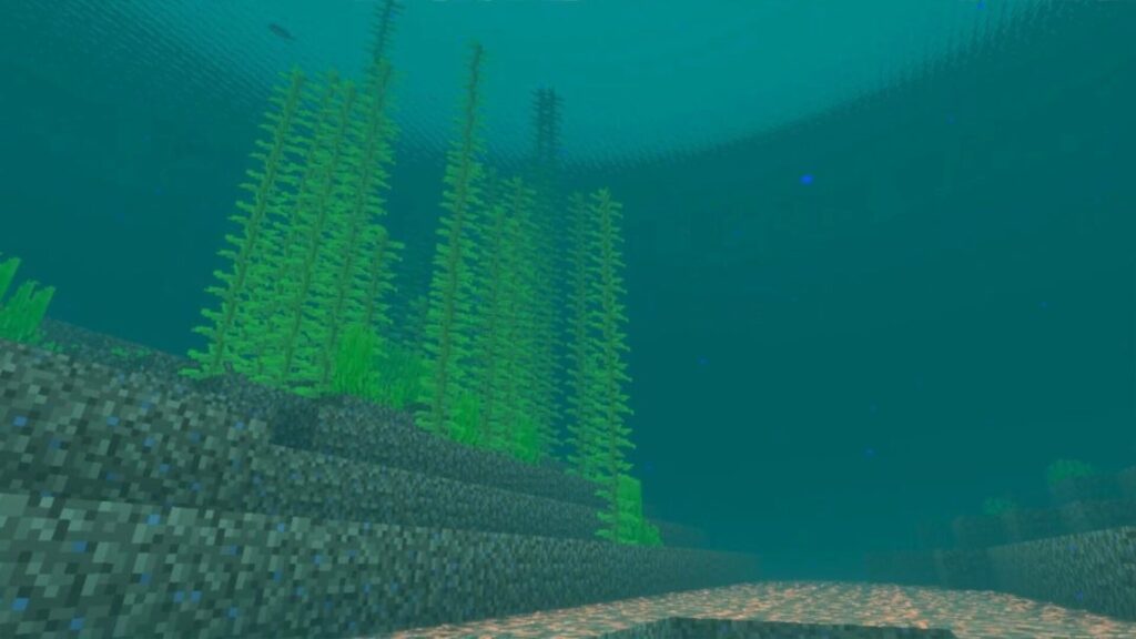 La Fosses des Mariannes dans Minecraft // Source : MLIT La Fosses des Mariannes dans Minecraft // Source : MLIT