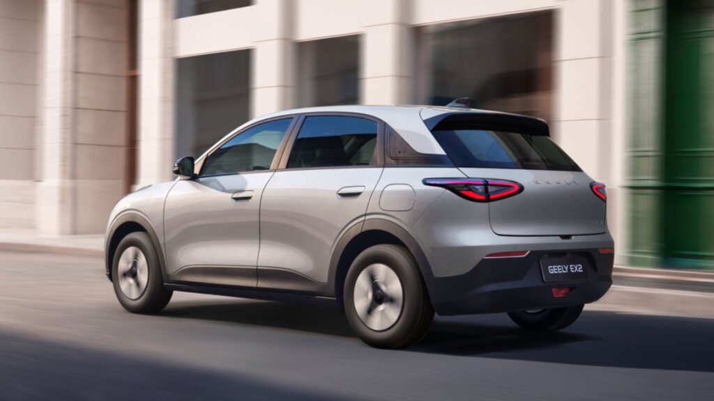 La Geely EX2. // Source : Geely La Geely EX2. // Source : Geely