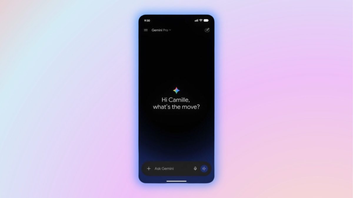 Google Gemini change complètement de design  // Source : Google / Numerama