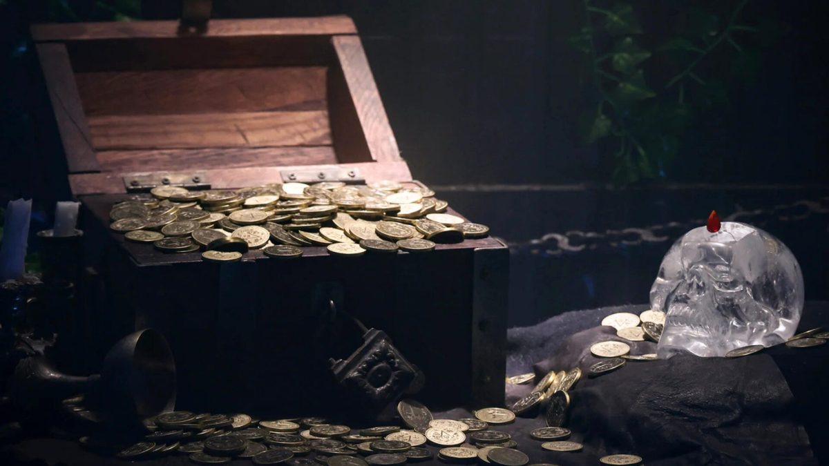 Gold & Crystal – Le Trésor perdu d’Edward Kenway // Source : Ubisoft / Unsolved Hunts Gold & Crystal – Le Trésor perdu d’Edward Kenway // Source : Ubisoft / Unsolved Hunts