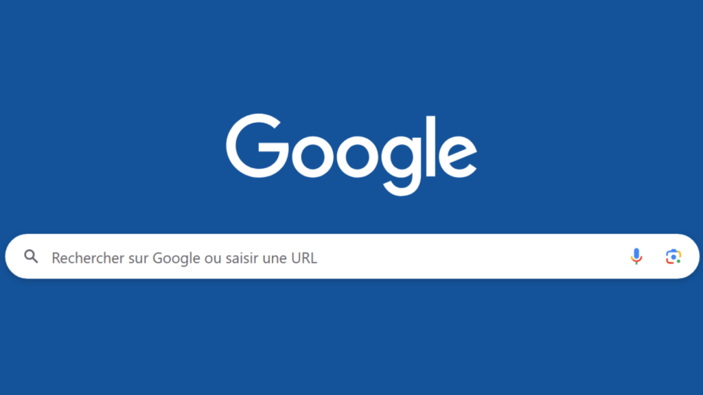 Moteur de recherche Google // Source : Google