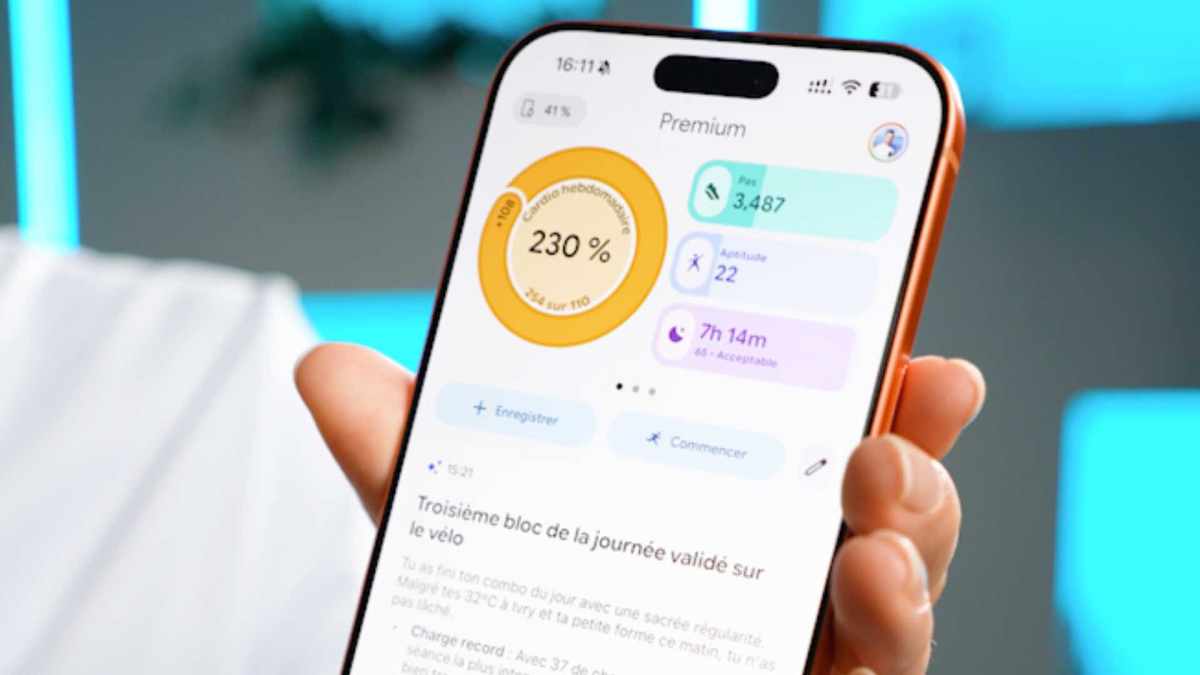 Google Health. // Source : Numerama Google Health. // Source : Numerama