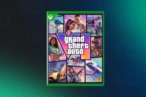 Visuel non officiel de la jaquette de GTA 6 sur Xbox Series // Source : Montage Numerama
