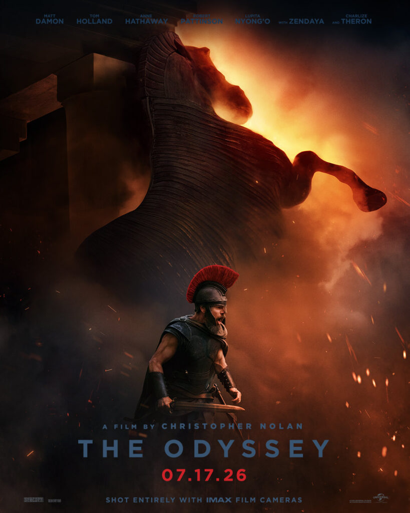 Affiche l'Odyssée // Source : Universal Pictures Affiche l'Odyssée // Source : Universal Pictures