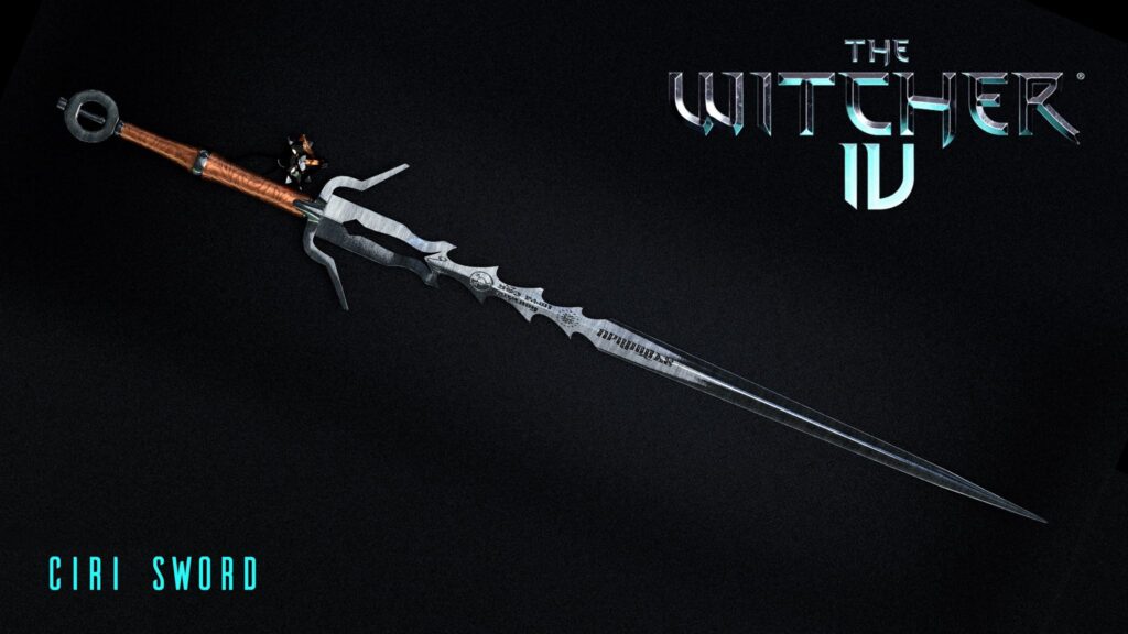 L'épée de Ciri dans le trail de The Witcher 4, la ressemblance est troubmante. // Source : CD Projekt Red L'épée de Ciri dans le trail de The Witcher 4, la ressemblance est troubmante. // Source : CD Projekt Red