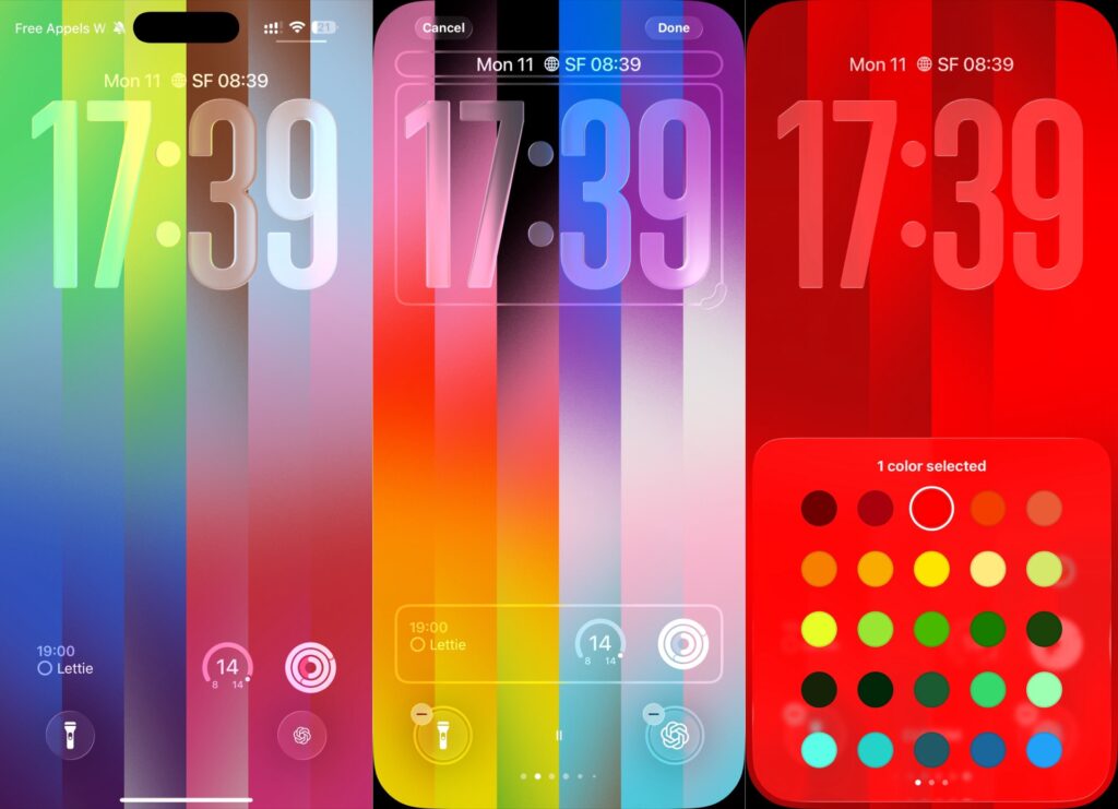 Les fonds d'écran d'iOS 26.5.