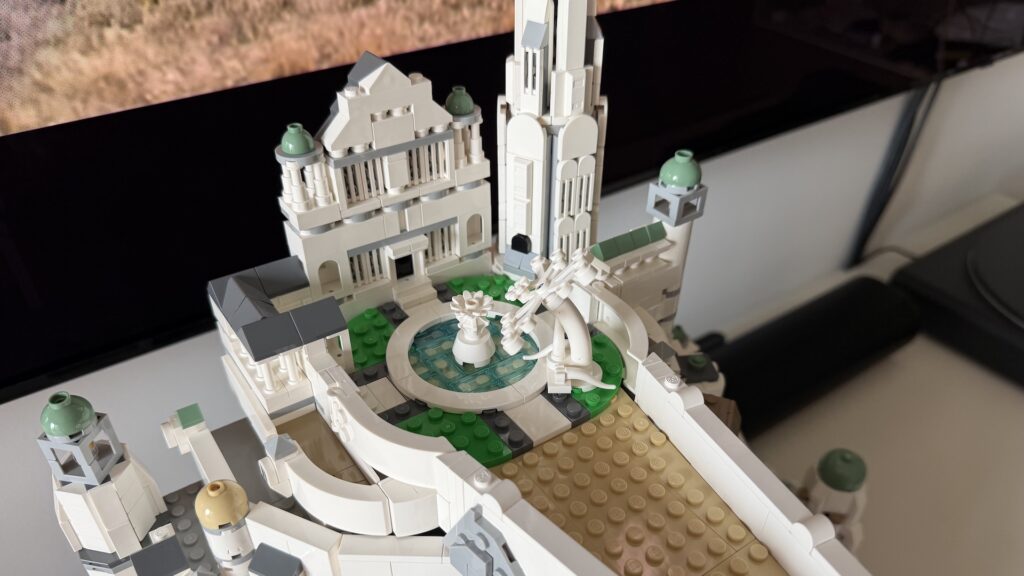 Lego Minas Tirith // Source : Numerama Lego Minas Tirith // Source : Numerama