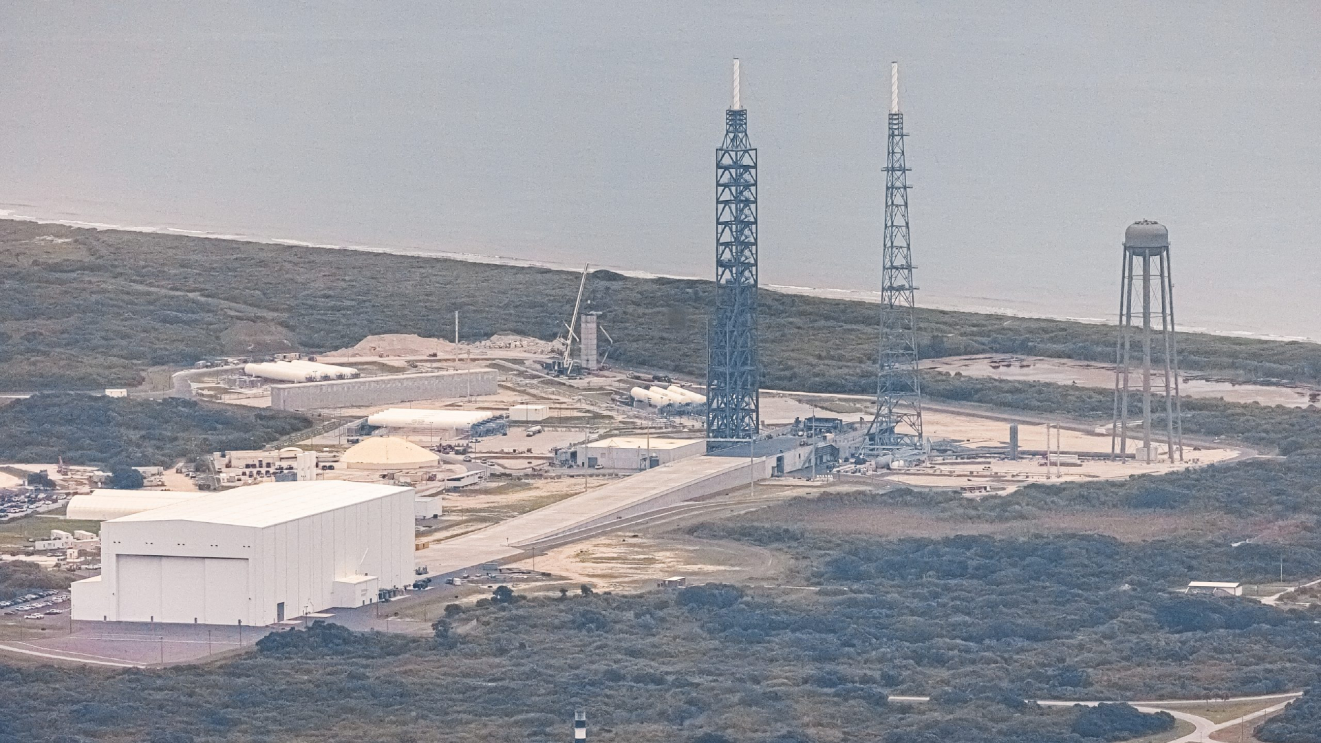 La base LC-36 avant l'explosion (2021)