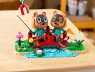 Lego Animal Crossing Promenade avec Méli et Mélo // Source : Lego