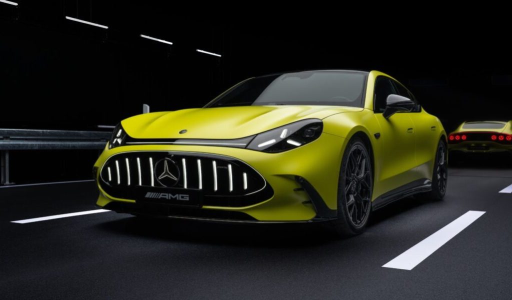 La Mercedes AMG GT Coupé 4 Portes électrique. // Source : Mercedes La Mercedes AMG GT Coupé 4 Portes électrique. // Source : Mercedes