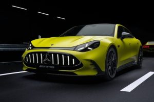 La Mercedes AMG GT Coupé 4 Portes électrique. // Source : Mercedes