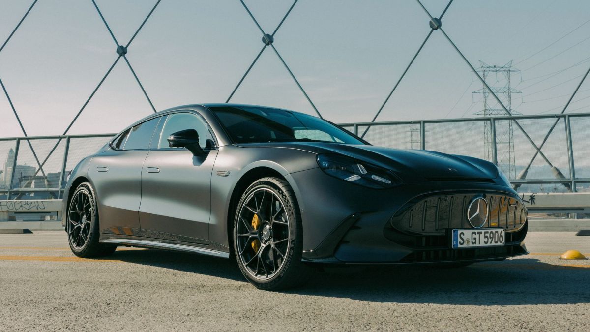 La Mercedes-AMG GT Coupé 4 Portes électrique. // Source : Mercedes-AMG La Mercedes-AMG GT Coupé 4 Portes électrique. // Source : Mercedes-AMG