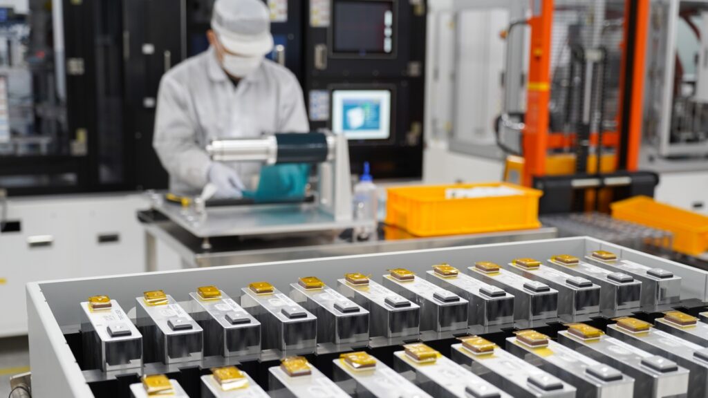 Morrow Batteries : fabrication de cellules LFP // Source : Morrow
