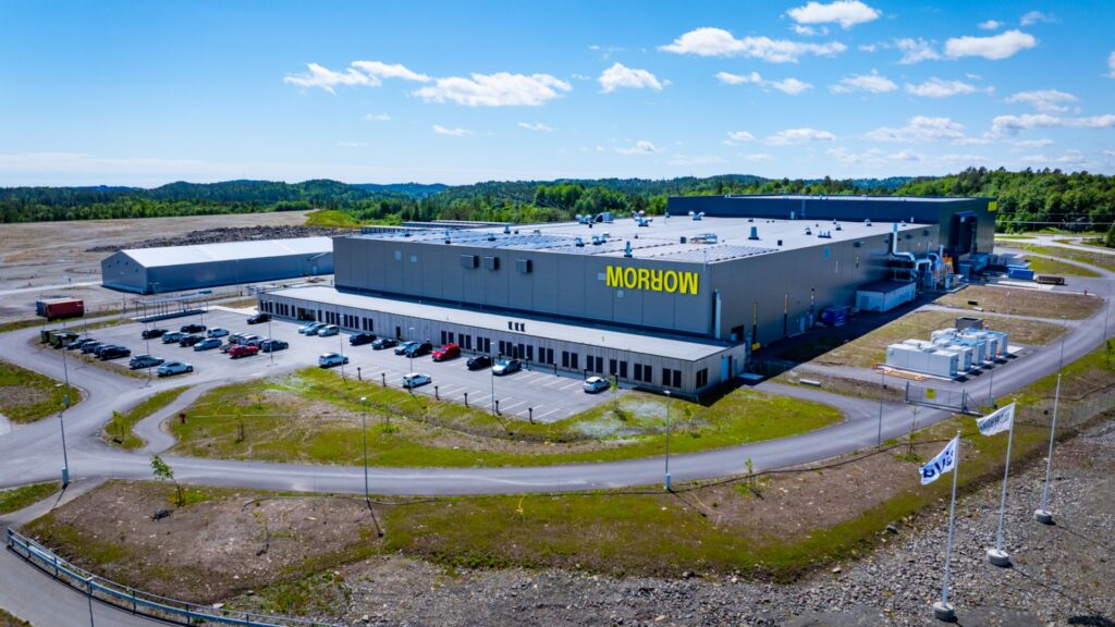 Usine Morrow à Arendal // Source : Morrow 