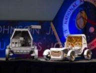 Maquettes de quelques missions prévues sur la Lune. Source : Nasa/Aubrey Gemignani