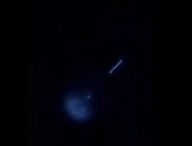 Phenomène lumineux dans le ciel le 1er mai  // Source : @Otryx_ sur X 