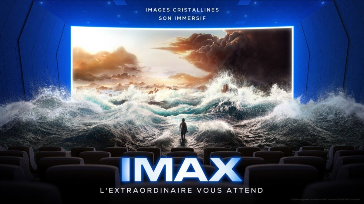 L'écran IMAX // Source : Imax L'écran IMAX // Source : Imax