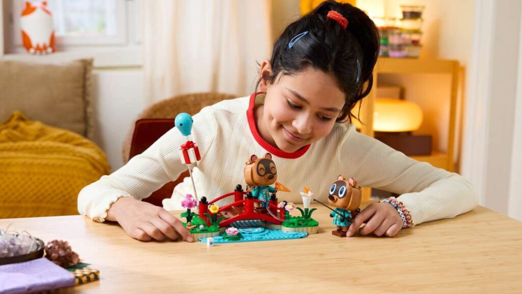 Lego Animal Crossing Promenade avec Méli et Mélo // Source : Lego Lego Animal Crossing Promenade avec Méli et Mélo // Source : Lego
