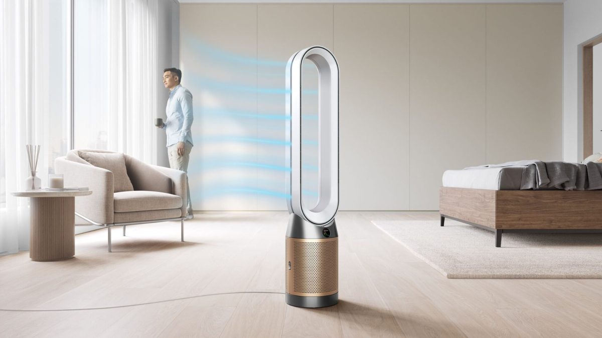Purificateur ventilateur Dyson Cool PC2 De-NOx TP12 // Source : Dyson
