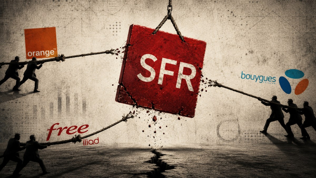 SFR vente // Source : Montage ChatGPT SFR vente // Source : Montage ChatGPT