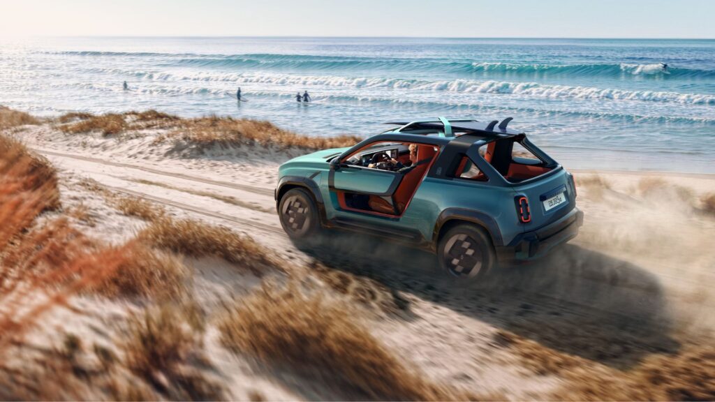 La Renault 4 JP4x4 Concept. // Source : Renault La Renault 4 JP4x4 Concept. // Source : Renault
