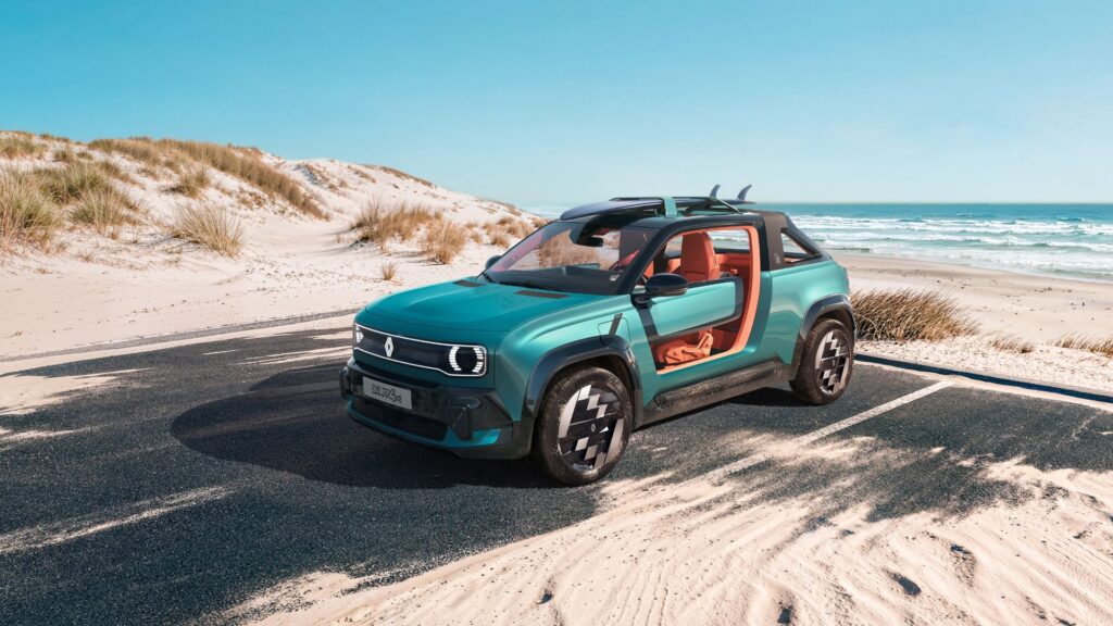 La Renault 4 JP4x4 Concept. // Source : Renault La Renault 4 JP4x4 Concept. // Source : Renault