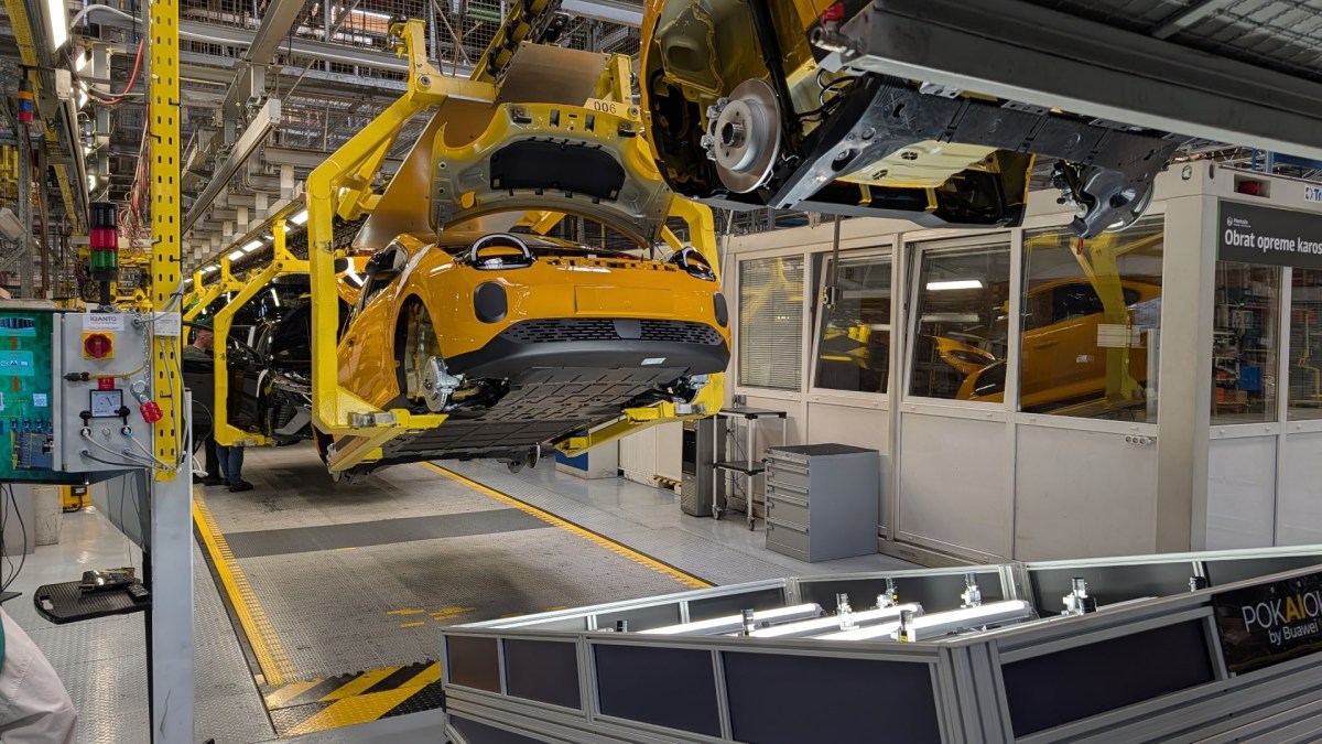 Usine de production des Renault Twingo Novo mesto // Source : Raphaelle Baut pour Numerama Usine de production des Renault Twingo Novo mesto // Source : Raphaelle Baut pour Numerama