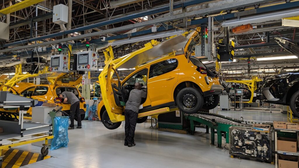 Usine Renault Twingo de Novo mesto // Source : Raphaelle Baut pour Numerama