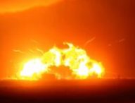 Explosion de la fusée New Glenn. Source : Nasa Space Flight Explosion de la fusée New Glenn. Source : Nasa Space Flight