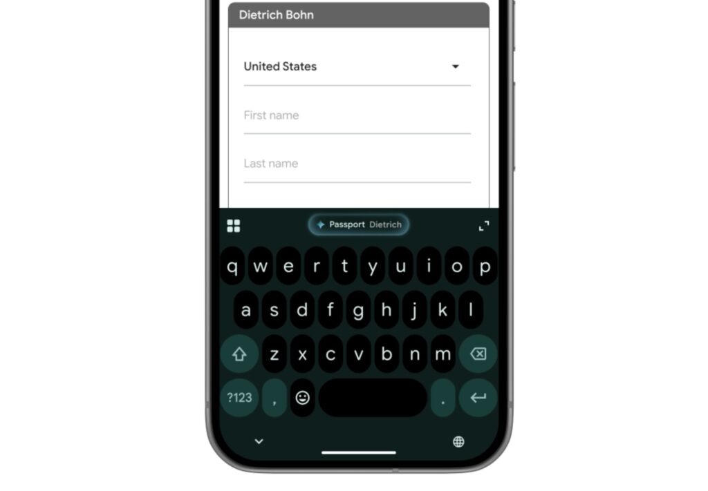 Gemini Intelligence peut remplir des formulaires pour son utilisateur. Gemini Intelligence peut remplir des formulaires pour son utilisateur.