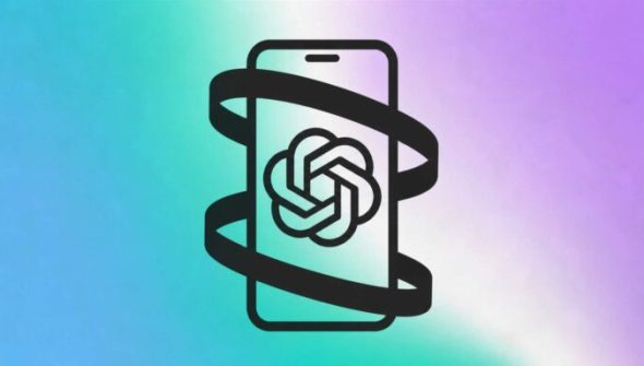 Smartphone OpenAI. // Source : Numerama
