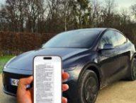 SMS d'arnaque aux propriétaires Tesla // Source : Montage Numerama SMS d'arnaque aux propriétaires Tesla // Source : Montage Numerama