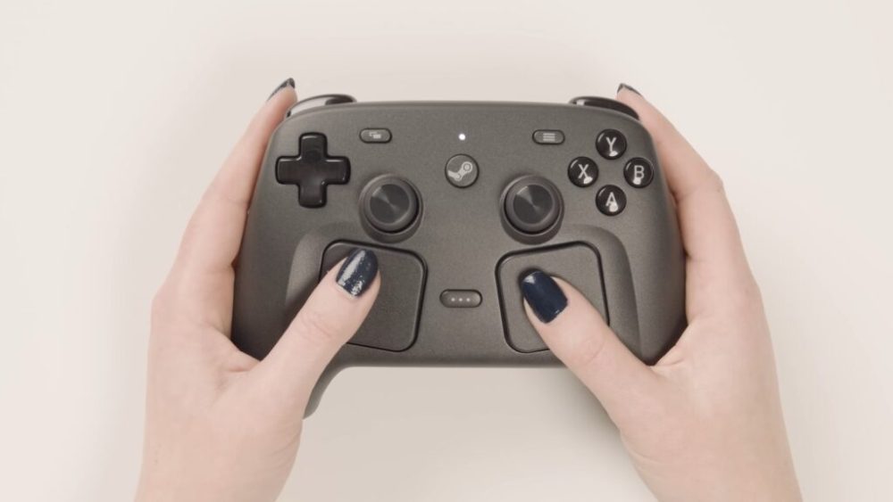 Steam Controller // Source : Valve Steam Controller // Source : Valve