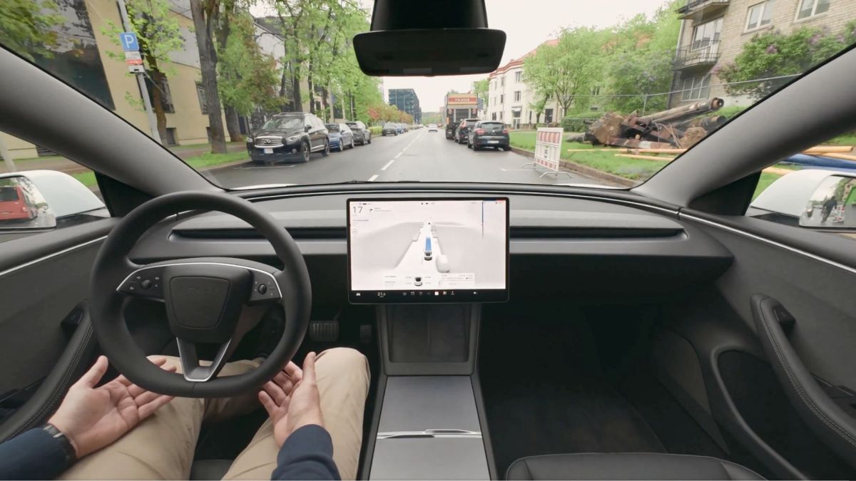 Le Tesla FSD débarque en Lituanie. // Source : Tesla