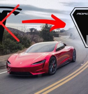 Le Tesla Roadster pourrait avoir un logo spécial. // Source : Tesla/Numerama