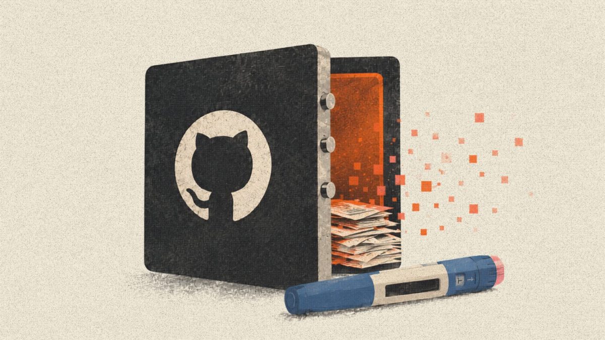 Comment une faille GitHub a exposé les secrets du fabricant d'Ozempic // Source : Numerama / GitHub Comment une faille GitHub a exposé les secrets du fabricant d'Ozempic // Source : Numerama / GitHub